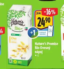 Albert Bio ovesný nápoj nabídka