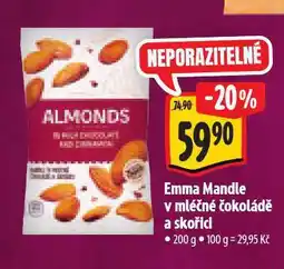Albert Mandle v mléčné čokoládě nabídka