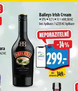 Albert Baileys irish cream nabídka