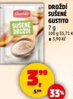 Penny Market Droždí sušené gustito nabídka