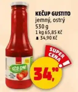 Penny Market Kečup gustito jemný, ostrý nabídka