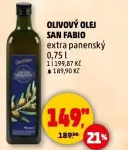 Penny Market Olivový olej san fabio extra panenský nabídka