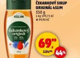 Penny Market Čekankový sirup originál 4slim nabídka
