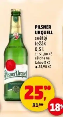 Penny Market Pilsner Urquell nabídka
