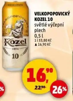 Penny Market Velkopopovický Kozel 10 nabídka