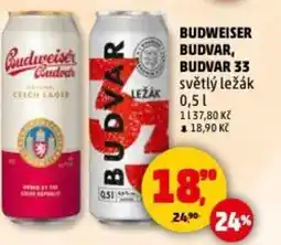 Penny Market Budweiser Budvar, Budvar 33 nabídka