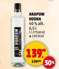 Penny Market Arapow vodka nabídka