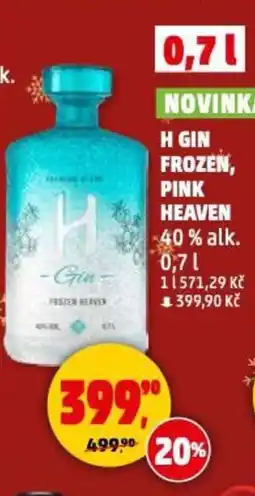 Penny Market H Gin frozen, pink heaven nabídka
