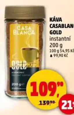 Penny Market Káva Casablanca gold nabídka