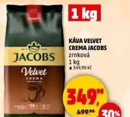 Penny Market Káva Velvet crema Jacobs nabídka