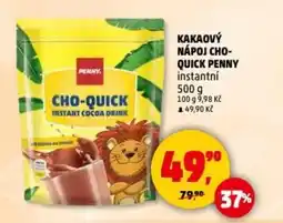 Penny Market Kakaový nápoj Cho- Quick Penny nabídka