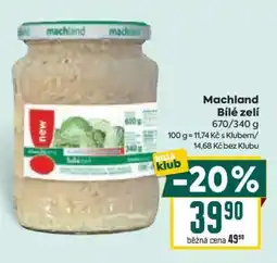Billa Machland Bílé zelí nabídka