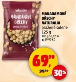 Penny Market Makadamové ořechy Naturalia nabídka