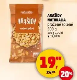 Penny Market Arašídy Naturalia nabídka