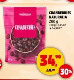 Penny Market Cranberries Naturalia nabídka