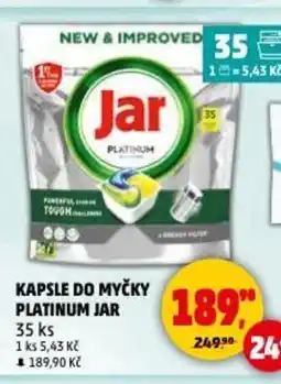 Penny Market Jar Kapsle do myčky Platinum nabídka