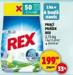 Penny Market REX Prací prášek nabídka