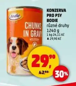 Penny Market Bodie Konzerva pro psy nabídka