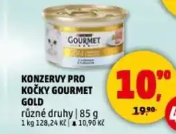 Penny Market Konzervy pro kočky Gourmet Gold nabídka