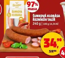 Penny Market Šunková klobása řezníkův talíř nabídka