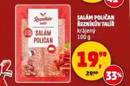 Penny Market Salám poličan řezníkův talíř nabídka