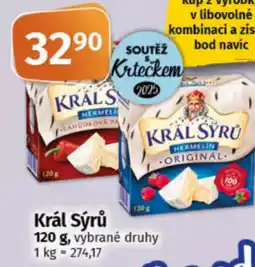 COOP TIP Král Sýrů nabídka