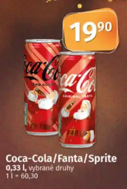 COOP TIP Coca-Cola/Fanta/Sprite nabídka