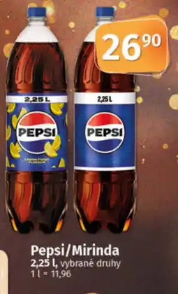 COOP TIP Pepsi/Mirinda nabídka
