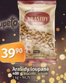 COOP TIP Arašídy loupané nabídka