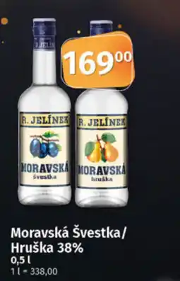 COOP TIP Moravská Švestka/ Hruška 38% nabídka