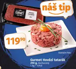 COOP TIP Gurmet Hovězí tatarák nabídka