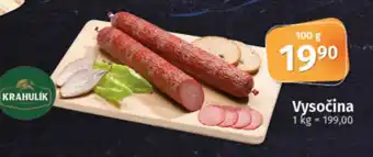 COOP TIP Vysočina nabídka