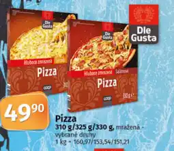 COOP TIP Pizza nabídka