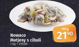 COOP TIP Nowaco Matjesy s cibulí nabídka