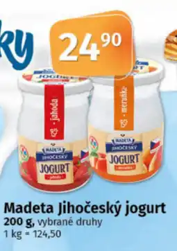 COOP TIP MADETA Jihočeský jogurt nabídka