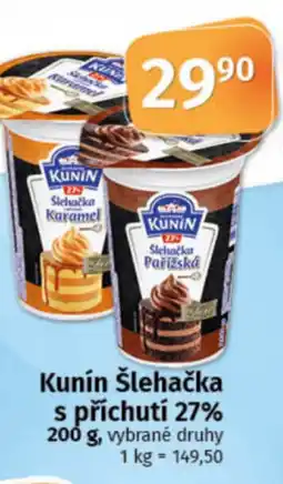 COOP TIP Kunín Šlehačka s příchutí 27% nabídka