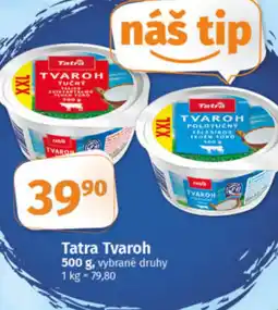 COOP TIP Tatra Tvaroh nabídka