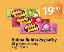 COOP TIP Hubba Bubba žvýkačky nabídka