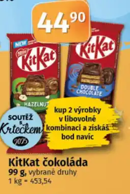 COOP TIP KitKat čokoláda nabídka