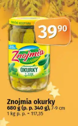 COOP TIP Znojmia okurky nabídka