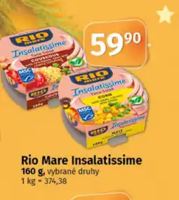 COOP TIP Rio Mare Insalatissime nabídka