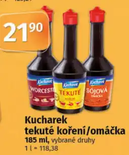 COOP TIP Kuchanek tekuté koření/omáčka nabídka