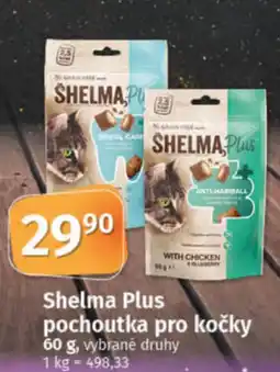 COOP TIP Shelma Plus pochoutka pro kočky nabídka