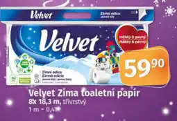 COOP TIP Velvet Zima toaletní papír nabídka