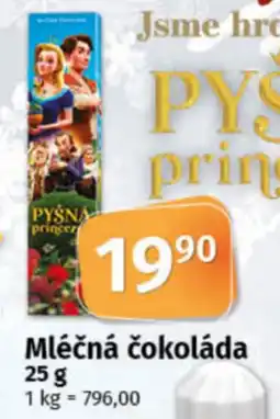 COOP TIP Mléčná čokoláda nabídka
