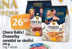 COOP TIP Choco Balls/ Čtverečky cereální se skořicí nabídka