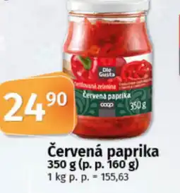 COOP TIP Červená paprika nabídka