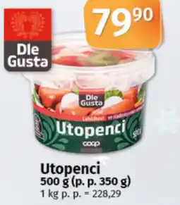 COOP TIP Utopenci nabídka