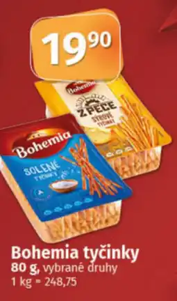 COOP TIP Bohemia tyčinky nabídka