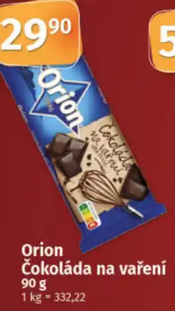 COOP TIP Orion Čokoláda na vaření nabídka
